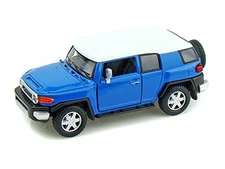 Kinsmart Toyota FJ Cruiser SUV off road 1:36 scale 5" diecast model car BLUE