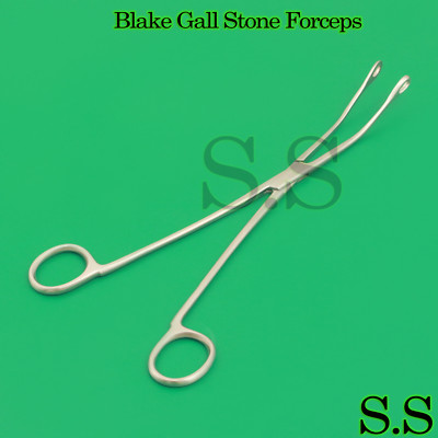 Blake Gall Stone Forceps 9.5'' Surgical OB/GYNECOLOGY Angled
