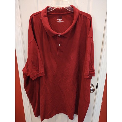 HB Harbor Bay 6XL Herren Poloshirt Rot Kurzarm Piqué Outdoor