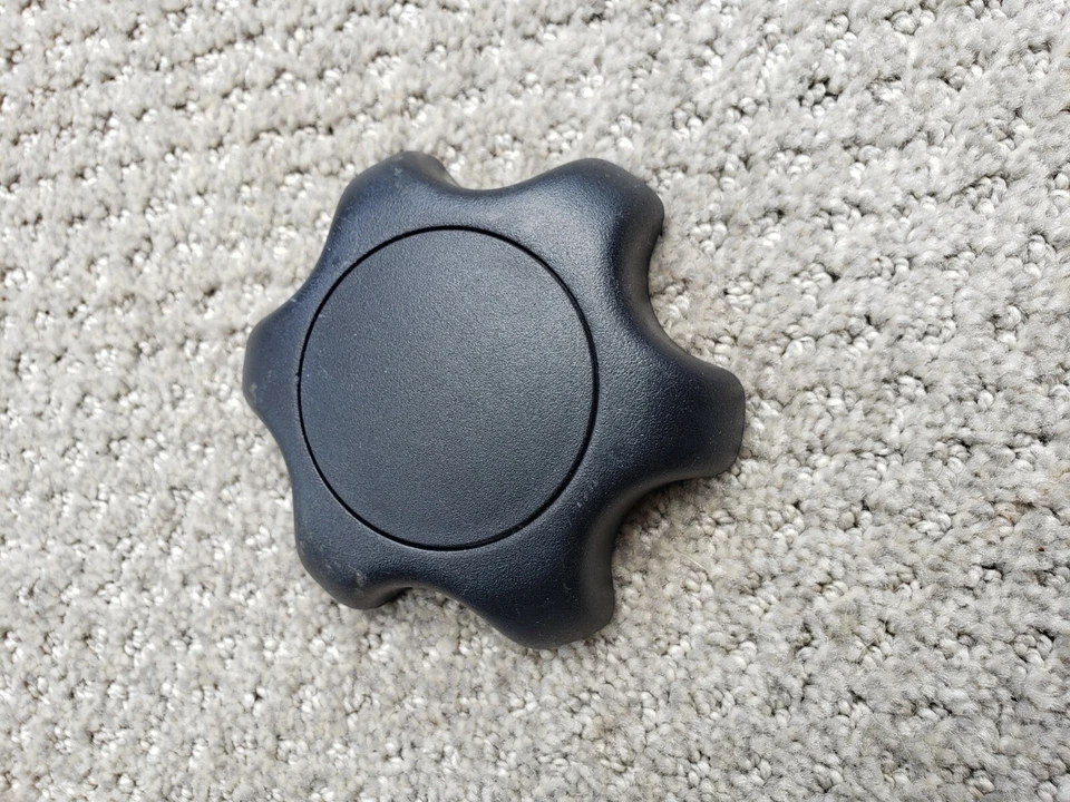 Saab 900 900S hatchback sedán perilla asiento delantero respaldo reclinable palanca negra OEM Foto 3 de 4