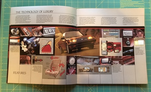 1985 TOYOTA CRESSIDA BROCHURE, N. O. S., From Dealer Inventory, UNISSUED - Picture 5 of 7