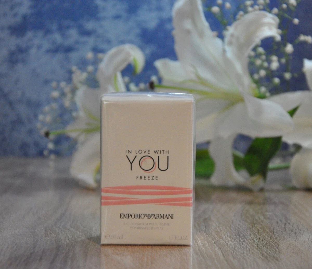 EMPORIO ARMANI IN LOVE WITH YOU FREEZE EDP POUR FEMME 50ml New in
