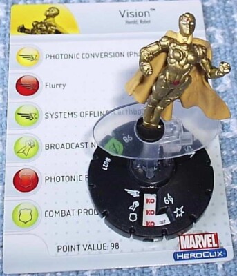 HEROCLIX Avengers 027 VISION