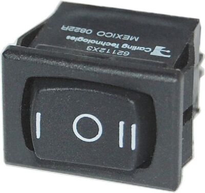 BLUE SEA - Switch Rocker DPDT (On)-Off-(On)