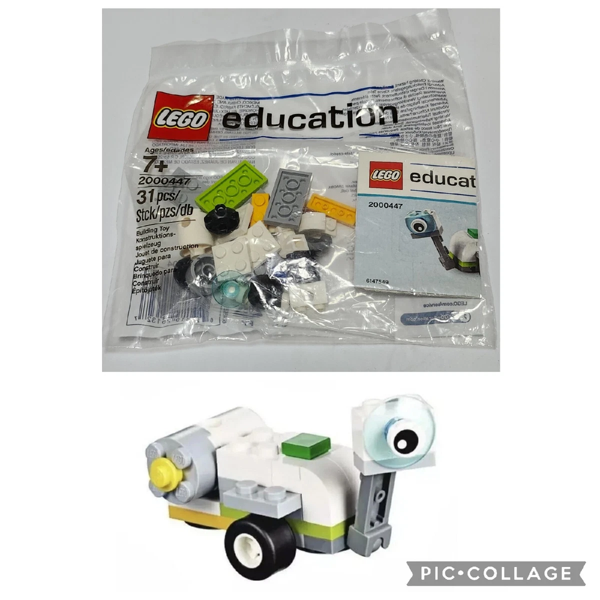 Foragt Bare gør Ruddy New LEGO Education 2000447 31 pcs Mini Milo Mars Rover WeDo Mascot Polybag  | eBay