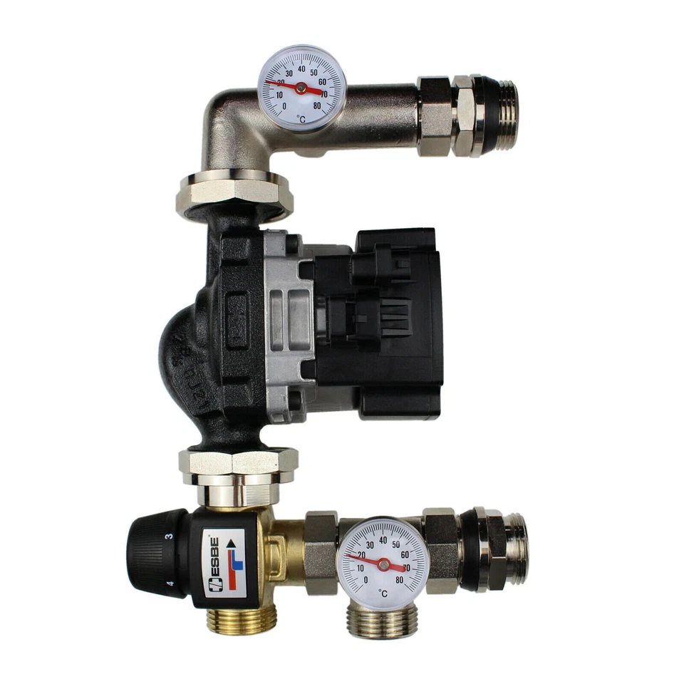 Festwertregelset für Fußbodenheizung Hocheffizienzpumpe Heizkreisverteiler Wilo - Bild 3 von 4