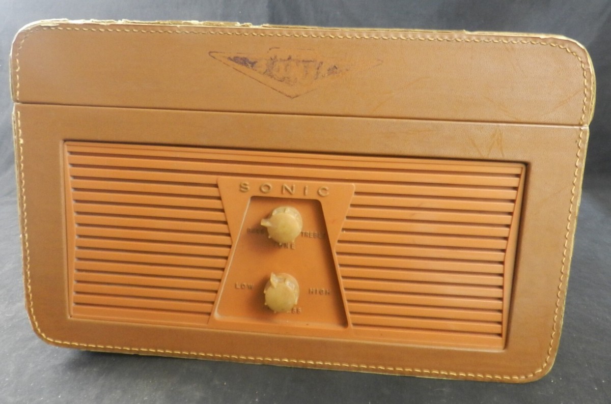 Sonic Capri 470 Twin Speaker Fidelity Portable Record Player | eBay