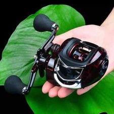 Baitcasting Fishing Reel 7.2:1 Metal Spool Magnetic Metal Casting Fishing Reel