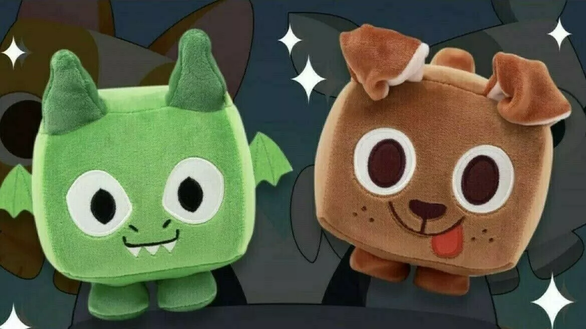 🔥 Roblox Big Games Pet Simulator X Dog & Dragon Plush SET CODES  INCLUDED!🔥