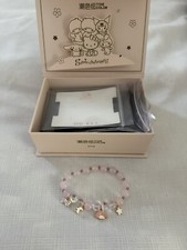 SANRIO My Melody Tide color Pink Bead Bracelet RARE BNWT IMPORTED