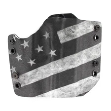 Arsenal Firearms - OWB Gun Holster - Optic Ready - Black & White Slanted USA