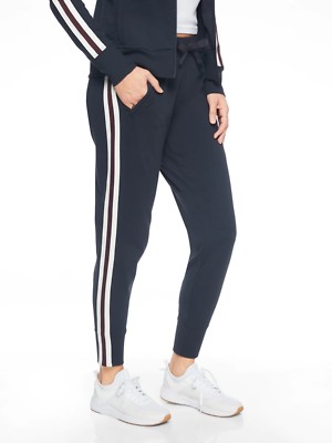 NWT Athleta Metro Track Trim Jogger, Navy Captain SIZE MP M P #386273 N0124  | eBay