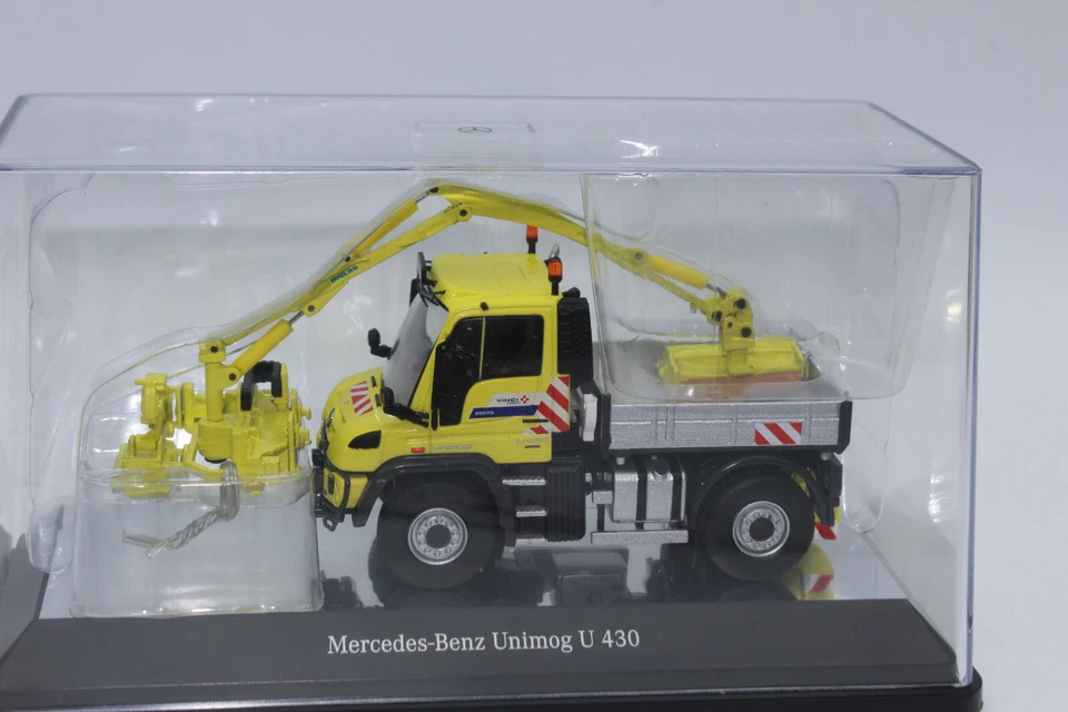!! Sale !! NZG 9101 /01 MB Unimog UGE 400 Mower Escota 1:50 New in OVP - Image 3 of 4