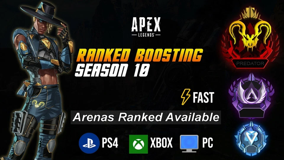 Apex legends Masters Pred Boost | ANY CONSOLE | ANY RANK /  PS4 / XBOX / PC - Image 4 of 4