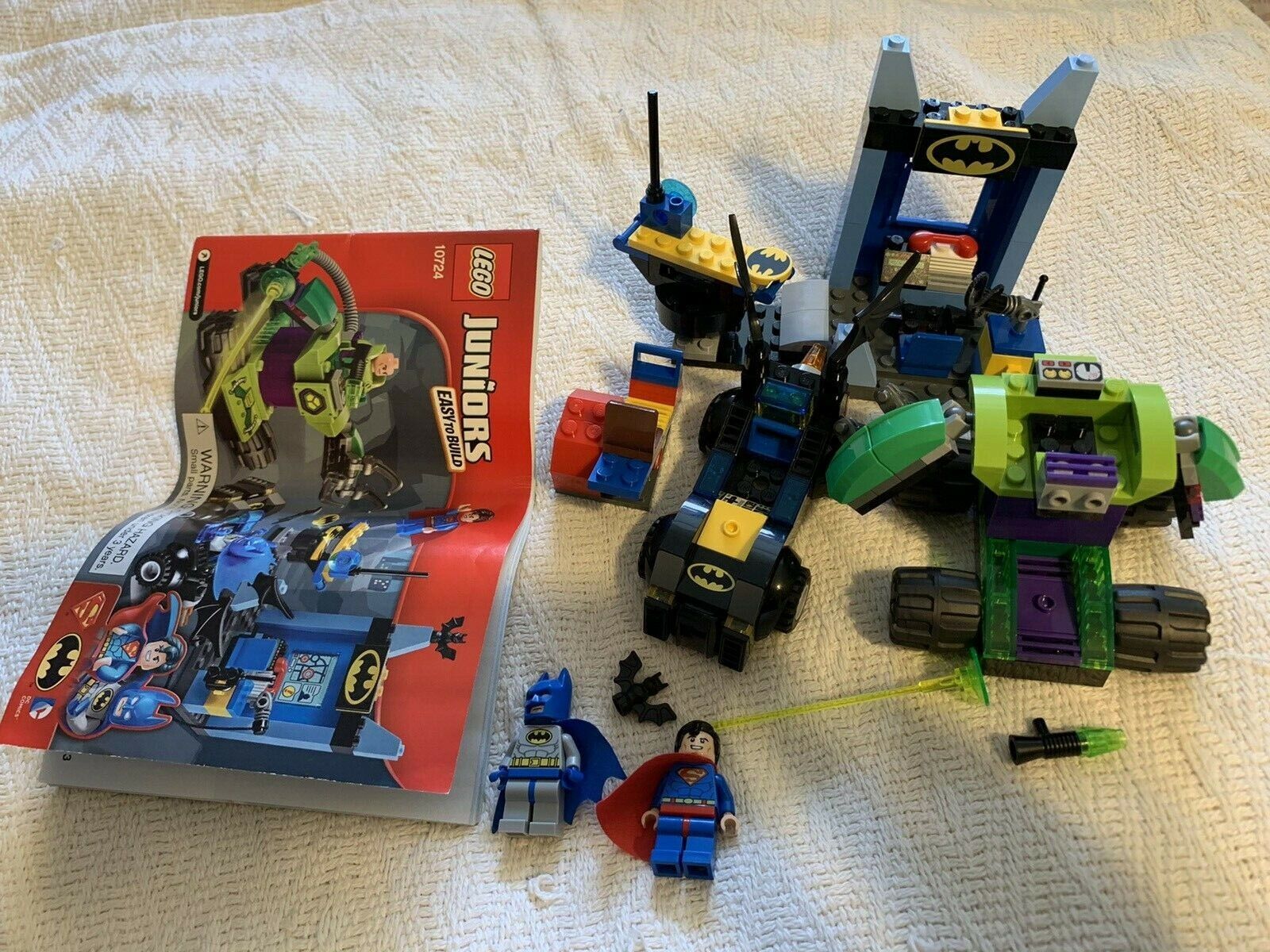 Lego Juniors Set 10724 Batman And Superman VS. Lex Luthor Partial Set 