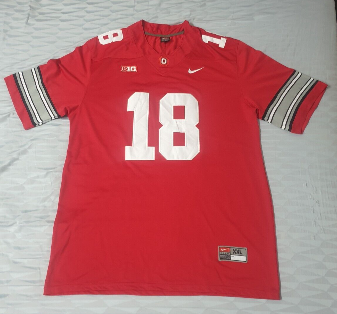Ohio State Buckeyes Marvin Harrison Jr. #18 Football College-NCAA
