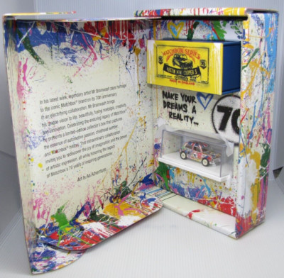 MATTEL CREATIONS Matchbox X Mr. Brainwash '64 Austin Mini Cooper S