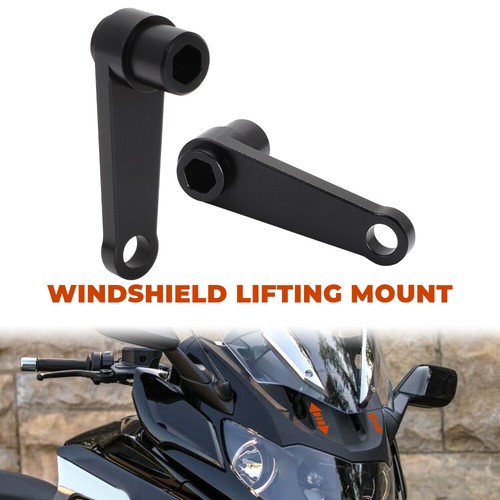 2x Windscreen Deflector Lifting Mount Bracket For BMW K1600GT GTL K1600B R1200RT - Picture 5 of 12