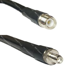 RFC400UF RP-TNC FEMALE to SMA FEMALE Coaxial RF Cable USA-Ship Lot