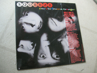 SQUEEZE 1982 ''SWEETS FROM...'' NEW/SEALED ORIGINAL VINTAGE US LP w/HYPE OBI/FLAP