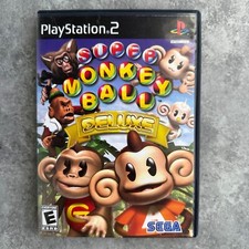Super Monkey Ball Deluxe Sony PlayStation 2 PS2 No Manual Tested Works