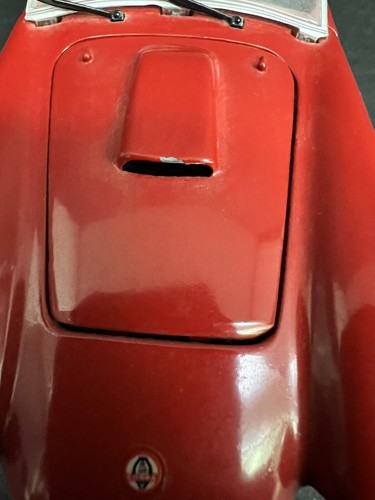 REVELL 1:24 MODEL SHELBY COBRA 427 RED OPEN DOORS HOOD FRT WHEELS TURN BOX SHIPS - Picture 4 of 13
