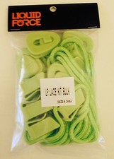 Lacets et serrures pour bottes de fixation Wakeboard convient à la plupart des fixations - Liquid Force - Vert