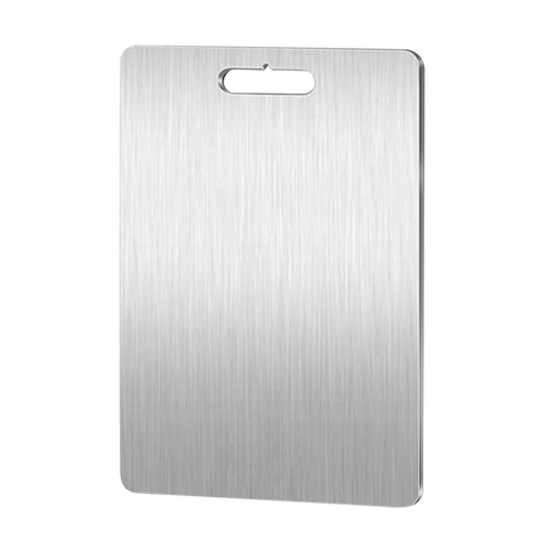 Titanium Cutting Board - 304 Stainless Steel Chopping Board for Meat & Veggies