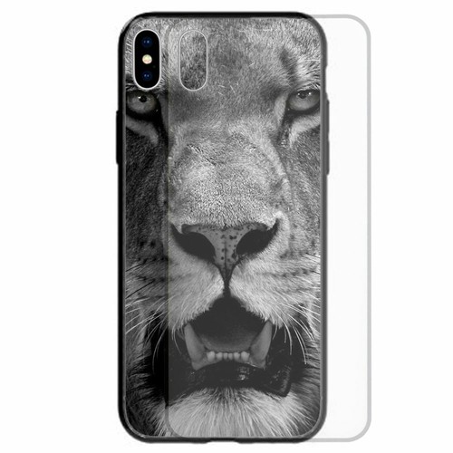 For Huawei Phone Series - Lion Theme Tempered Glass Back Cover Phone Cover #1 - Picture 4 of 13