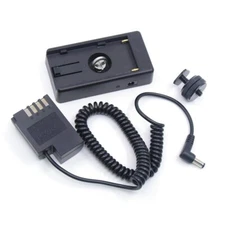 DMW-BLF19 DCC12 DC Coupler With NP-F Adapter Plate Kit For Lumix GH3 GH4 GH5S