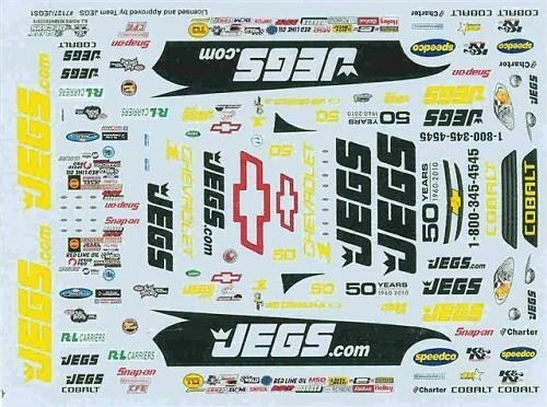 Decalcomania Slixx 1057 Per Modellismo NASCAR – Trascinamento Contingenza – Kit Adesivi Scala 1/24 1/25