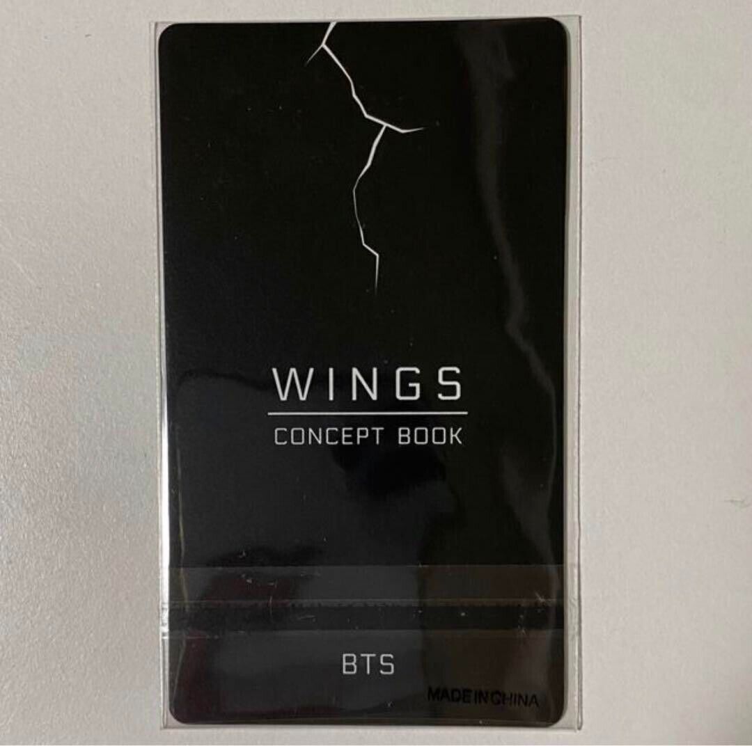 BTS SUGA The Wings Concept Book Official Lenticular trading BTS SUGA The Wings Concept Book Official Lenticular trading