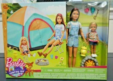 barbie camping fun skipper and chelsea