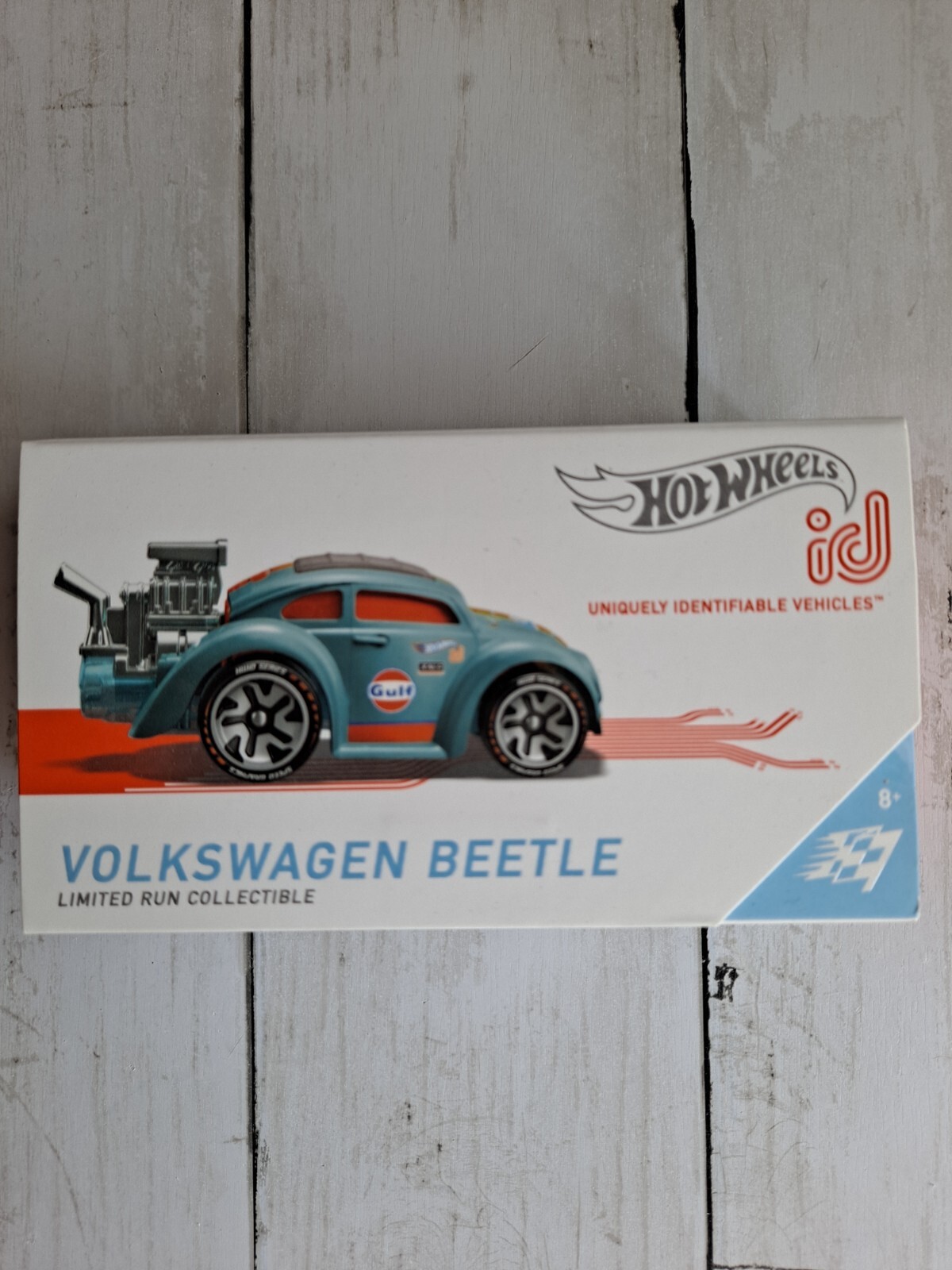 Hot Wheels VW Beetle id Gulf 1:64, idée cadeau pour fan de Coccinelle