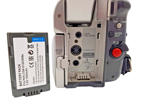 Panasonic NV-DS11B mini DV Digital Video Camcorder Camera miniDV PAL SILVER - Picture 7 of 24