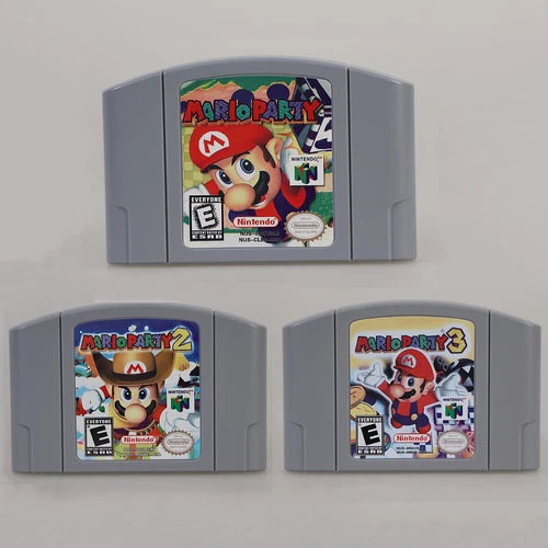 Mario Party Series For Nintendo 64 us