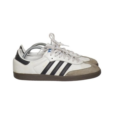 Adidas, Sneaker, Größe: 43 1/3, model: samba og, Weiß/Schwarz/Grau, Herren #9y1