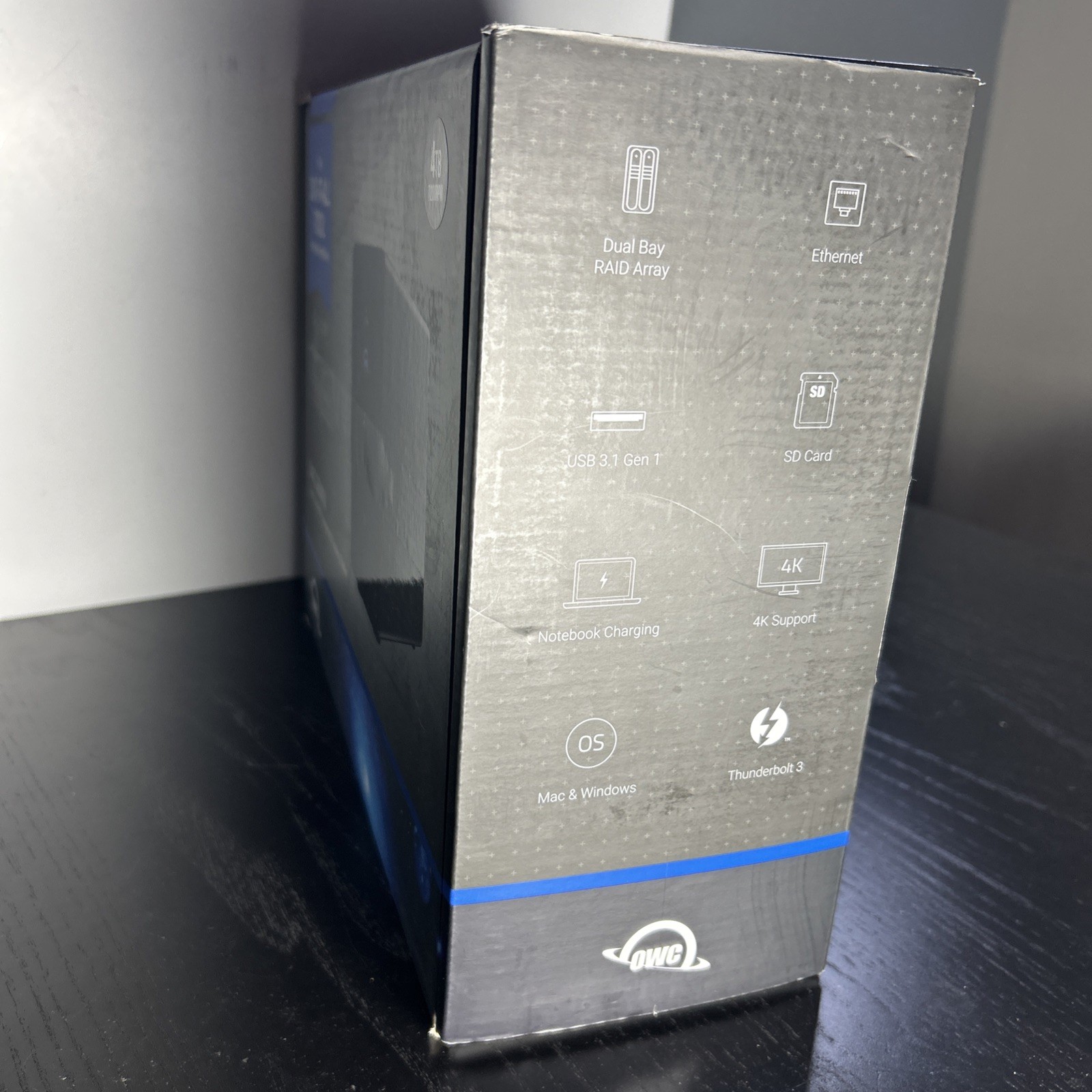 4TB OWC Gemini Dual Drive Bay RAID Array Thunderbolt (USB-C) 3 Docking Station