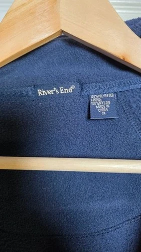 River's End 3-in-1 Systems Jacket Men's XL Navy Slate Blue Waterproof Fleece image 11