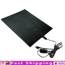 120W Electric Foot Warmer Portable Heated Rubber Mat Personal Space Heater NEW
