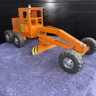 VINTAGE TONKA 1957 STATE HI WAY DEPARTMENT ROAD GRADER ORIGINAL PAINT, DECALS