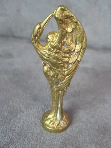 Alexandre Auguste CARON: WAX STAMP antique decorated with ECHASSIER