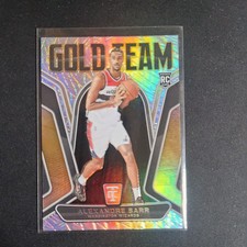 2024-25 Panini Totally Certified Gold Team #19 Alexandre Sarr Wizards RC   L65
