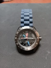 Luminox Men’s SXC GMT 5120 Series 45mm Black Steel Black Dial Quartz Watch 200M 