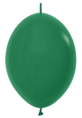 Link o Loon 032 Fashion Forest Green 15cm 6 Inch 50 Stück Luftballons Sempertex