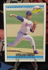 1992 Donruss - Highlights Nolan Ryan #154 Period After INC on Back