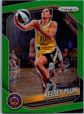 2025 Panini Prizm WNBA #59 Kelsey Plum Green Prizm