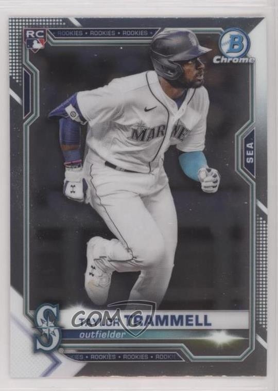 2021 Bowman Chrome Taylor Trammell #61 Rookie RC 1ab6