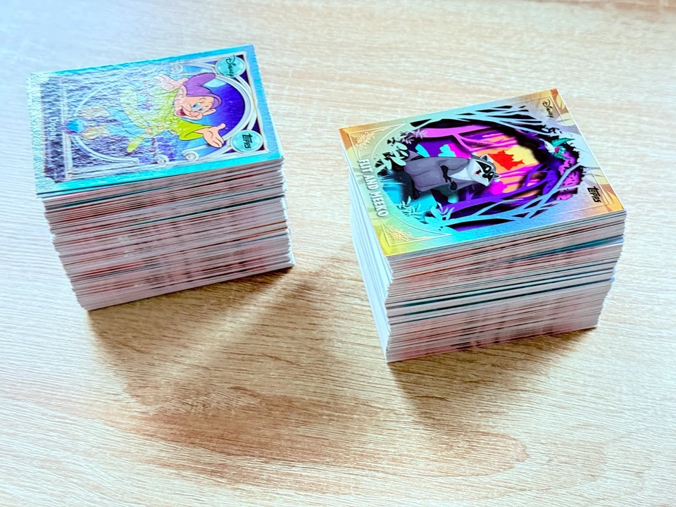 2025 Topps Disney Wonder - ca. 300x Karten Bulk Lot inkl. Inserts, Silver - Bild 4 von 4