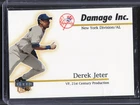 1999 Fleer Ultra Derek Jeter #5 Damage Inc Insert Yankees
